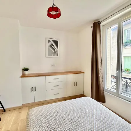 Apartment Cozy 2-bedrooms For 5p Near Metro Paris *