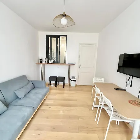Cozy 2-bedrooms For 5p Near Metro Paris *