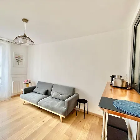 Apartment Cozy 2-bedrooms For 5p Near Metro Paris Charenton-le-Pont