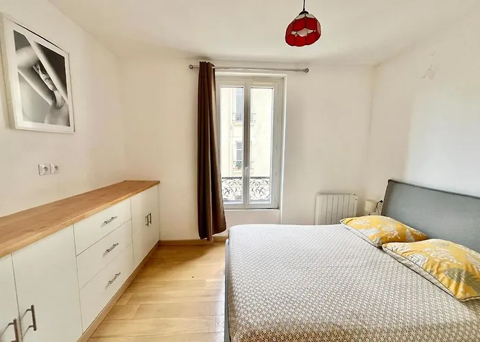 Cozy 2-bedrooms For 5p Near Metro Paris 公寓 查伦顿·勒·彭特